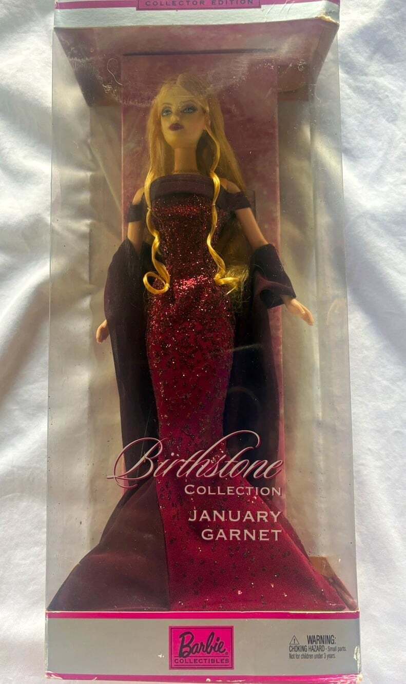 Mattel Barbie Collectibles Jan McLean January Garnet 12in Doll B5249